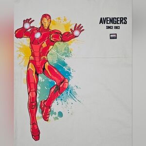 NWT Marvel Avengers Iron Man Spirit Jersey Long Sleeve Oversized Shirt XL